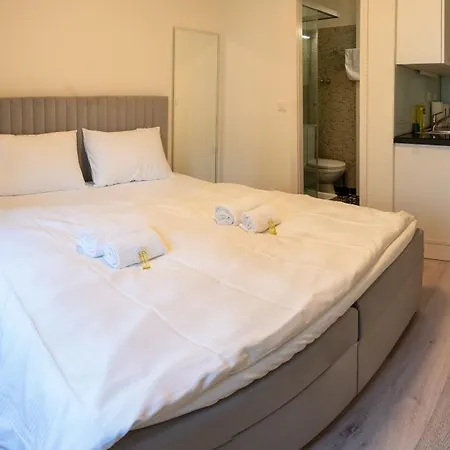 Urban Oasis With Queen Bed And View Be-13 Zurich
